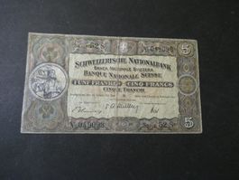 Schweiz 1947, 5 Franken