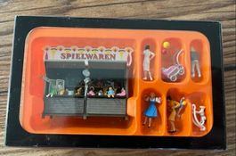 Preiser H0 (1:87) Themen-Set – Marktstand Spielwaren OVP