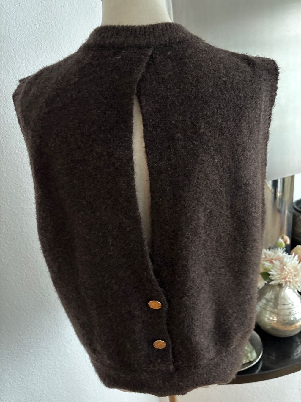 Gilet & Giacche senza maniche: Pullunder mit Aufdruck, Gr. S/M – Usato da Embrach venduto da Dmoney 3