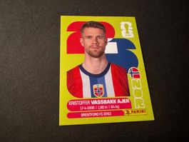 Panini FIFA WM 2026 Sticker Kristoffer Vassbakk Ajer NOR 5