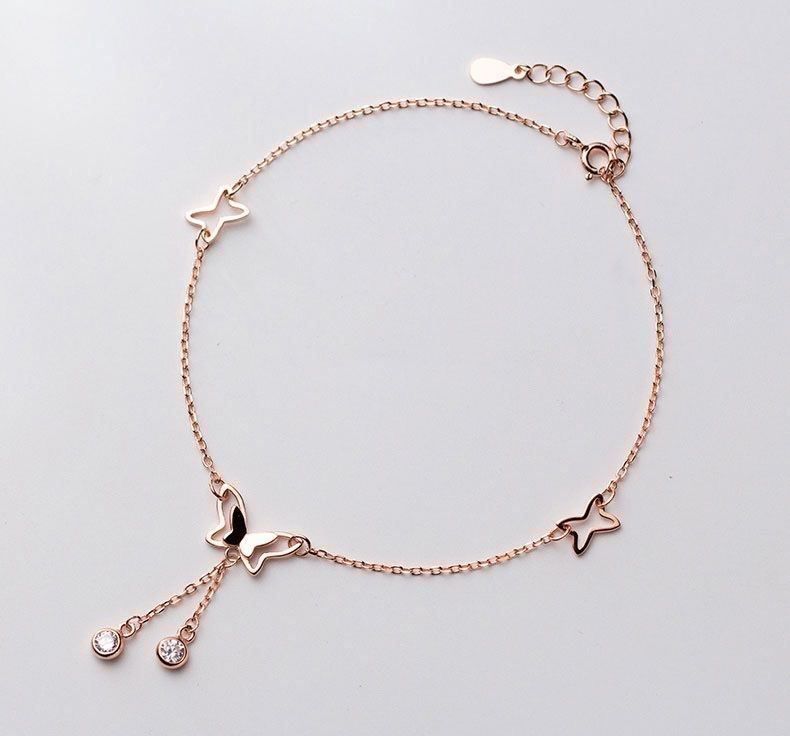 Bracciali & Braccialetti: silber fusskette – Nuovo e nell'imballaggio originale da St. Gallen venduto da yatoot26 8