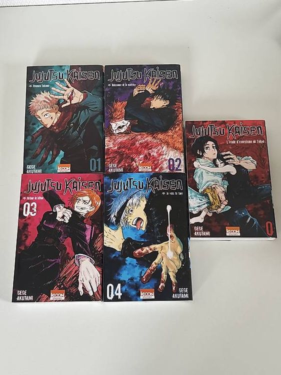 Fumetti: Manga Jujutsu Kaisen – Usato da St-Légier-Chiésaz venduto da Chloe.Brb