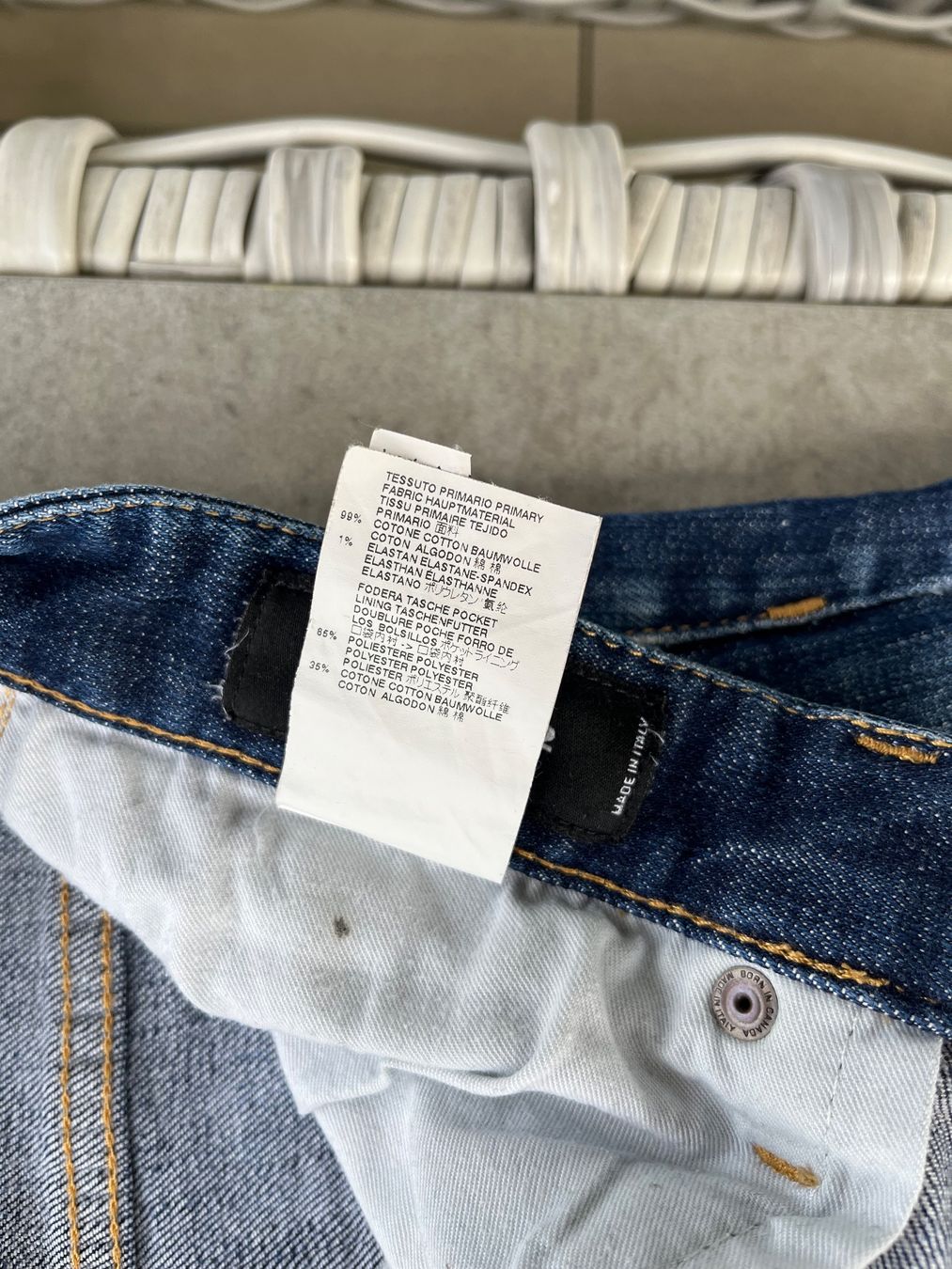 Dsquared2 Jeans: Dsquared 2 Skater Jeans Gr.50 Blau – Usato da Arbon venduto da Lakatusch 3
