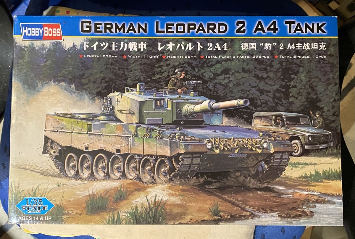 Kit di modellismo & Modellini statici: Leopard 2A4 2:35 HOBBY BOSS – Nuovo (secondo la descrizione) da Ramersberg venduto da endbefund13