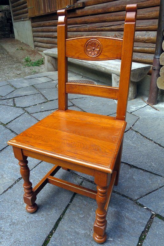 &Tradition Sedie: Holzstuhl, massiv, Esche – Usato da Safnern venduto da Kipps28 1