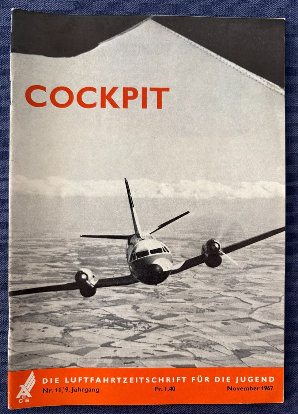 Revues & Magazines: COCKPIT DIE LUFTFAHRTZEITSCHRIFT NOVEMBER 1967 – D'occasion à Ostermundigen par Wyatt-Earp