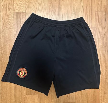Men's Manchester United 18/19 Home Shorts - Black/Red