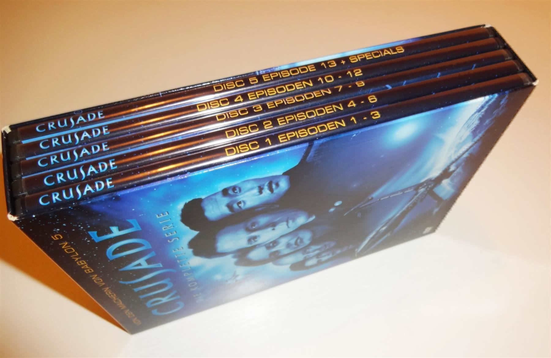 Alle DVDs: DVD Box  Crusade - Die komplette Serie – Gebraucht aus St. Gallen von WWL 3