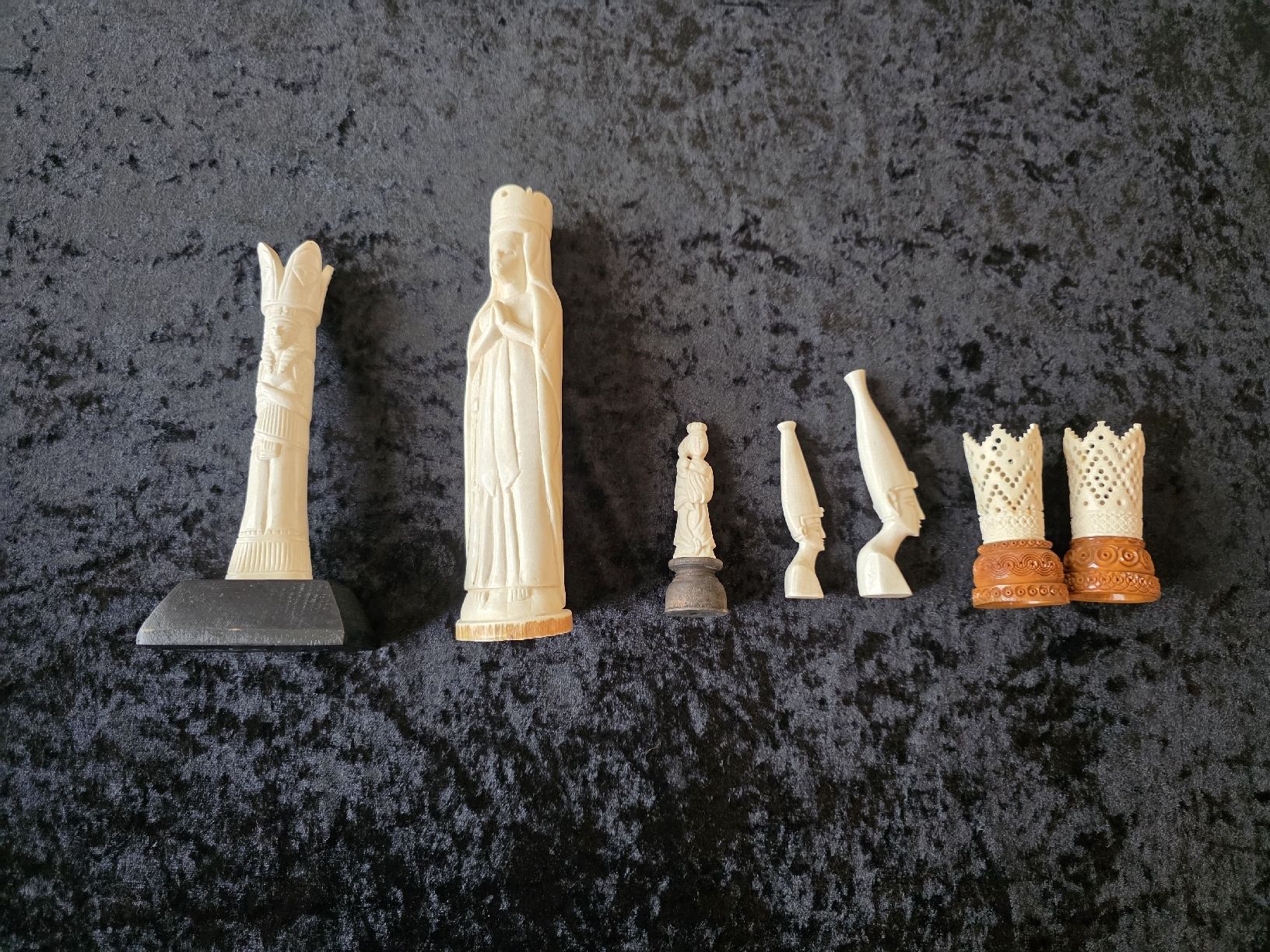 Statuette: Antike Figuren , Handgeschnitzt, Selten! – Usato da Mümliswil venduto da Mizzi77
