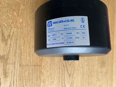 Elektro-Boiler-Einsatz Delta Solar GmbH, Top Zustand