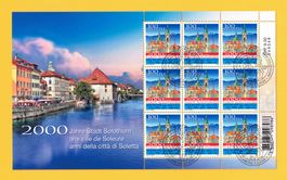 2020, 1770, Sonderbogen Stadt Solothurn, Stempel ET