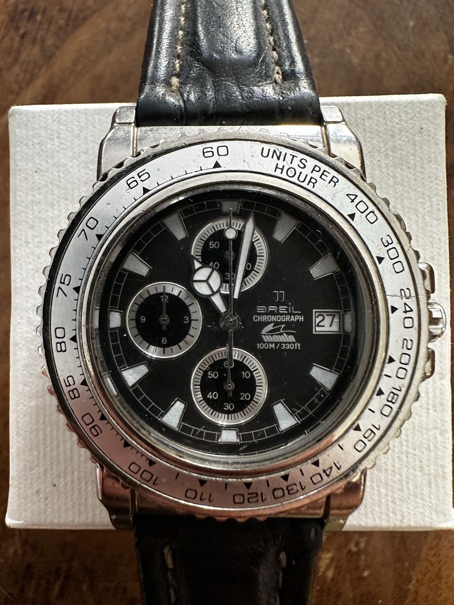 Breil Orologi: Chronograph Breil vintage – Usato da Taverne venduto da cot.fra22 1
