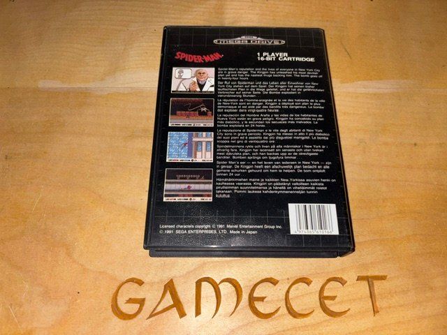 Sega Spiele: Spiderman Spider Man Sega Mega Drive – Gebraucht aus Steinach von Gamecet 2