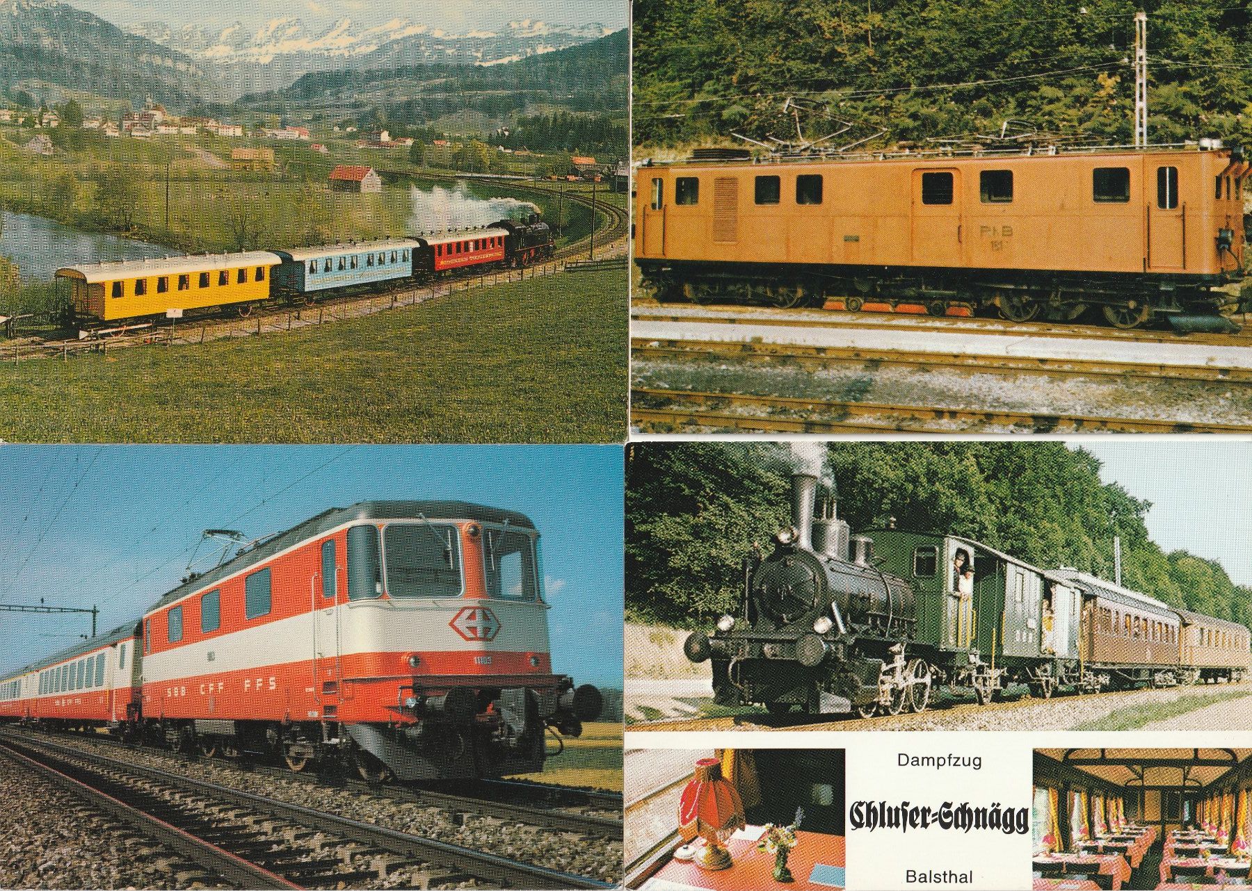 Ansichtskarten: 42 Ak Bahnen – Gebraucht aus Rorschacherberg von fratovi2 7