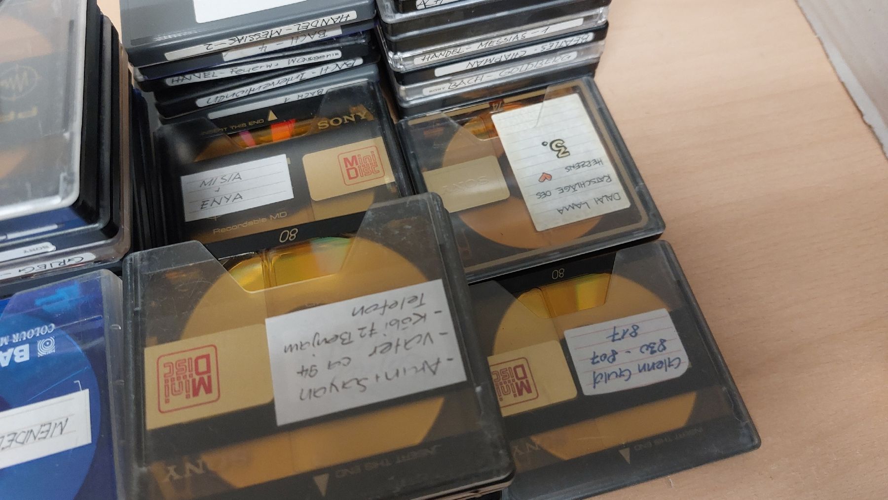 Minidisc: MiniDisk MD - TDK, Sony etc. – Usato da Hinteregg venduto da Amerizium 2