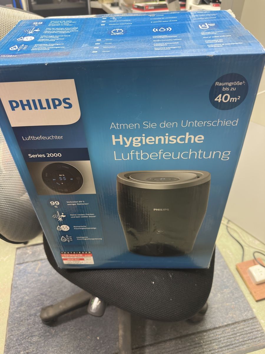 Philips Umidificatori d'aria: Philips Luftbefeuchter Series 2000 HU4814 neu – Nuovo (secondo la descrizione) da Winterthur venduto da Exkulosiv 3