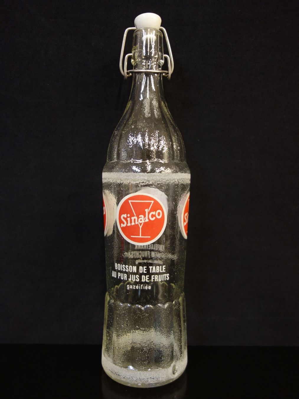 Sinalco Gläser, Krüge & Flaschen: alte Flasche SINALCO 1963 BÜLACH – Gebraucht aus Kerzers von Flaschenposten 1