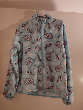 "Frozen" Fleecejacke Mädchen mit Elsa & Olaf Gr. 128