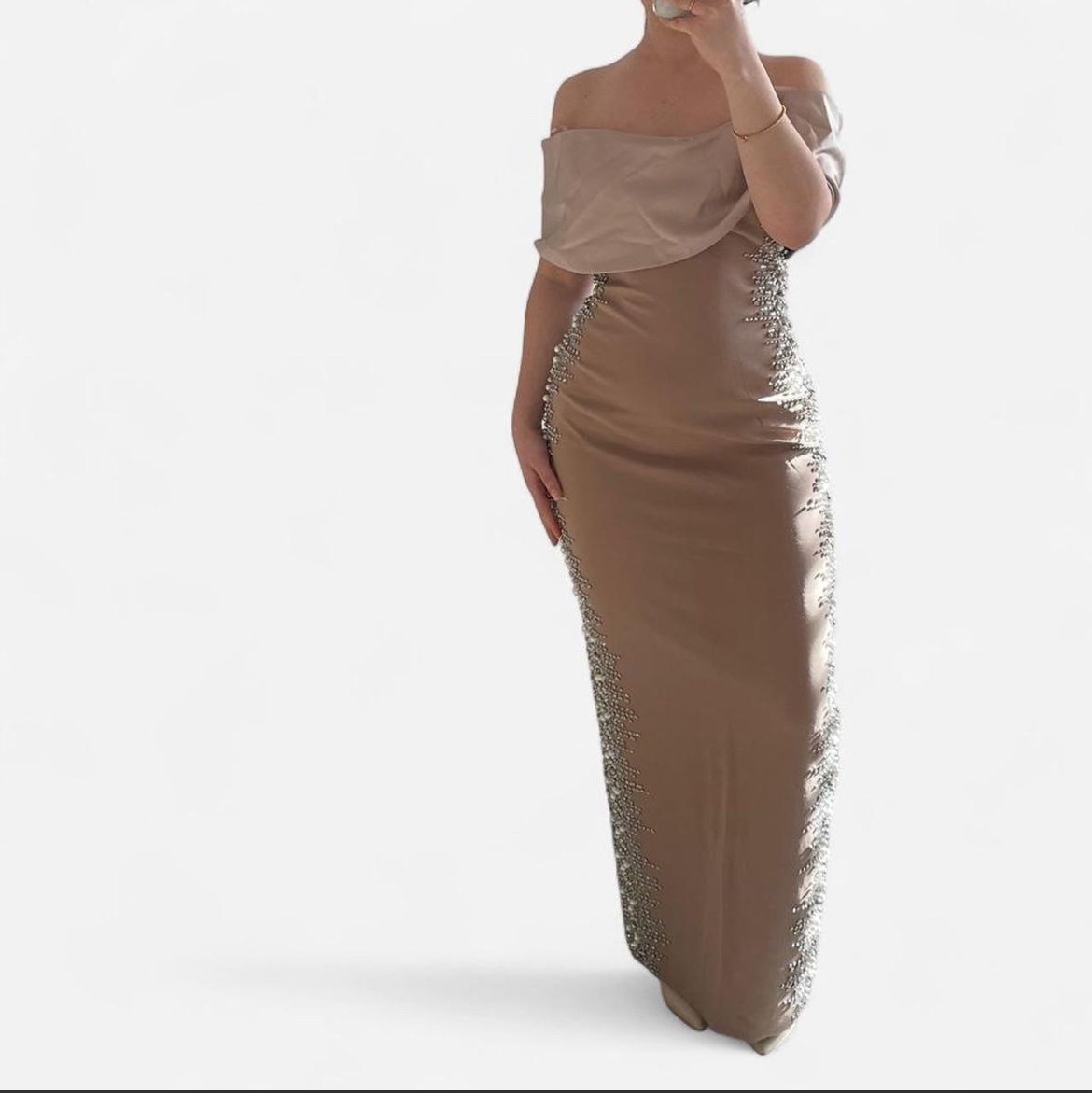 Vestiti: Bridesmaid Abendkleid, champagnerfarben, Grösse 36 – Usato da Thayngen venduto da sar_58q9 1