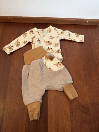 Heldentat Baby Set Gr. 56, Bambi Motiv