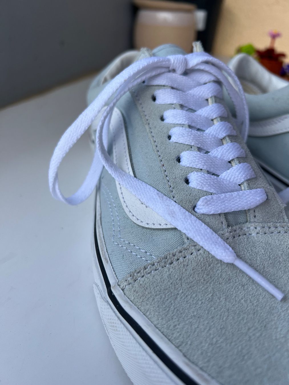 Vans Scarpe da uomo: Vans Old Skool hellblau Gr. 39 Top Zustand – Usato da Vilters venduto da ail_hhd9 3
