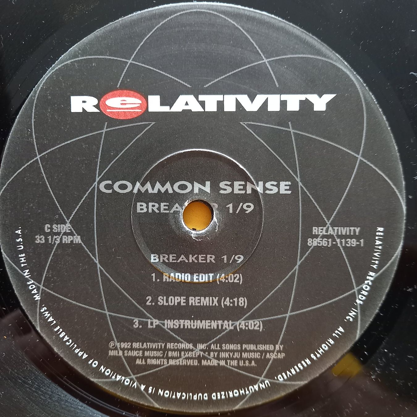Dischi in vinile: Common Sense – Breaker 1/9 12" – Usato da münchenstein venduto da karl_heinz_krasser 2