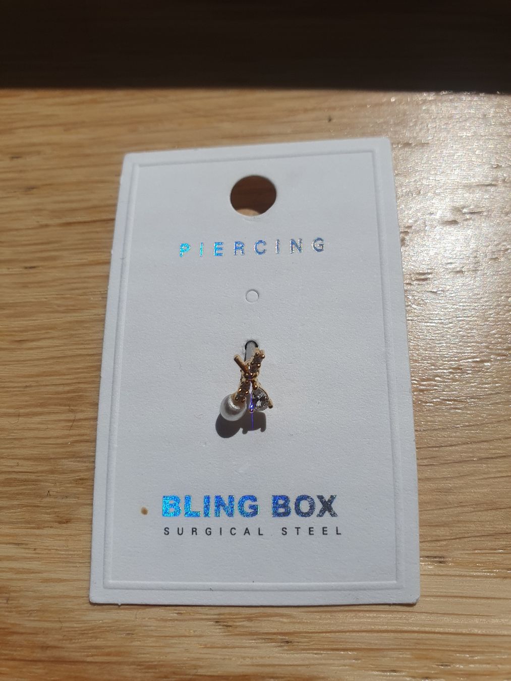 Gioielli per piercing: Neues Bling Box Piercing 💎 – Nuovo e nell'imballaggio originale da Moosseedorf venduto da Sonnenschein.. 1