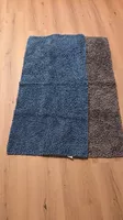 Badezimmerteppich 123x58 grau 3x grau & 2x Petrol je 3.-