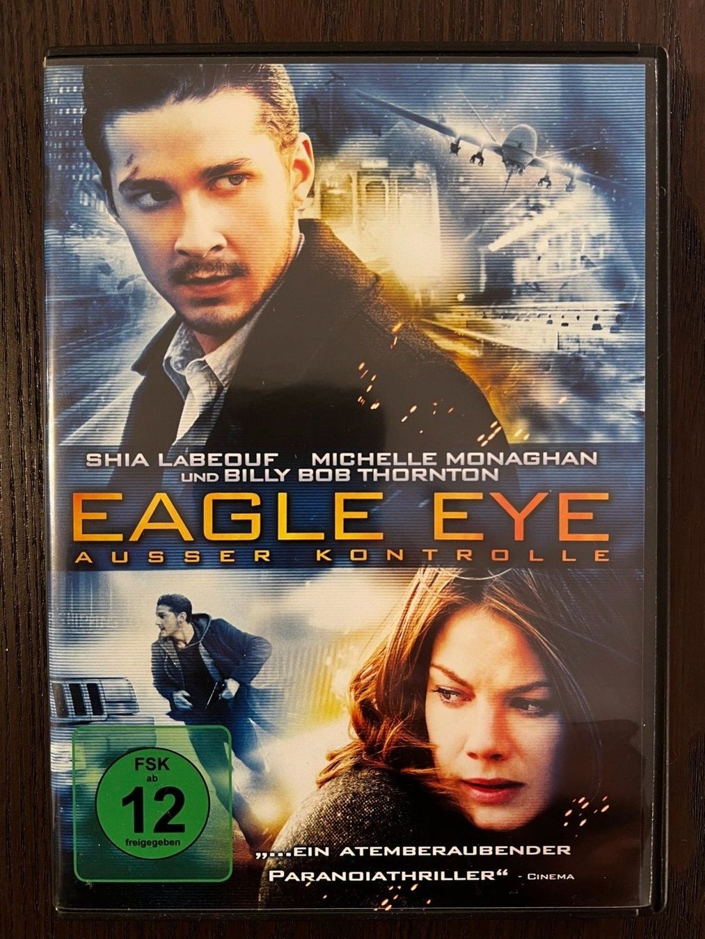 Tutti i DVDs: Eagle Eye - Ausser Kontrolle – Usato da Zürich venduto da FilmFreunde