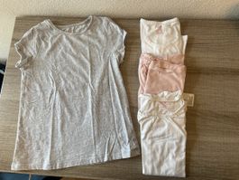 Lot 4 hauts sous vêtement 122-128/6-8ans-H&M