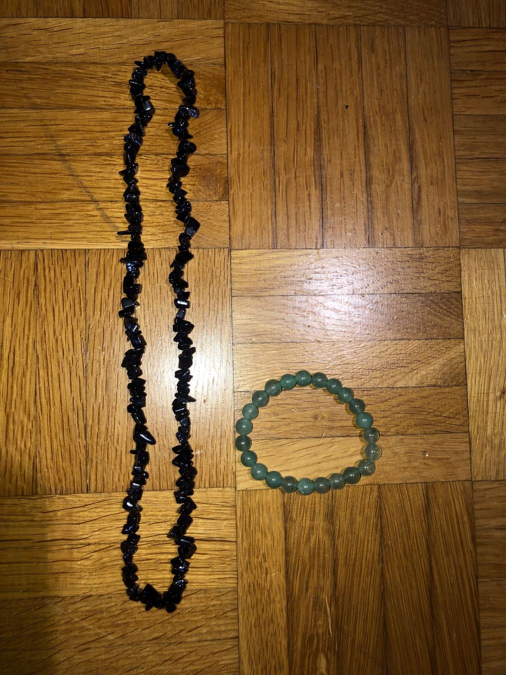 Bracciali & Braccialetti: Armbänder: Aventurine & Blue Sand stone – Usato da Zug venduto da estarthyme 3