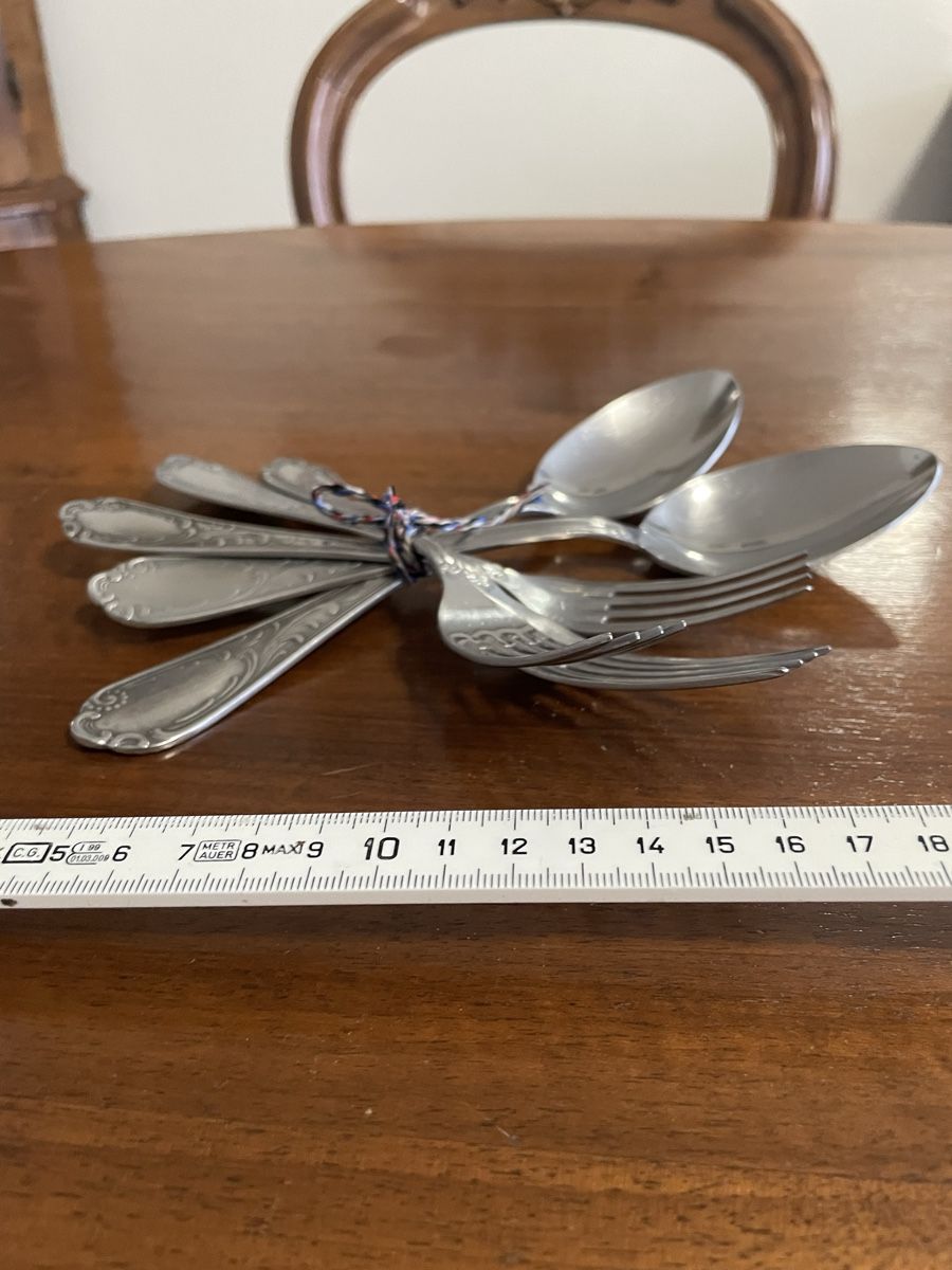 Set di posate: Besteckset Louis XV Massiv – Usato da Zürich venduto da Campi1000 1