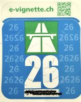 Autobahn Vignette mit Versand