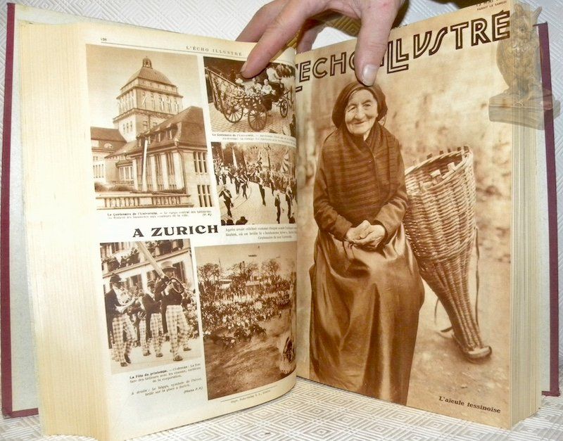 Fumetti: L’Echo Illustré. Quatrième Année, 1933, 52 numéros complets. – Usato da Russy venduto da Bouquins 1