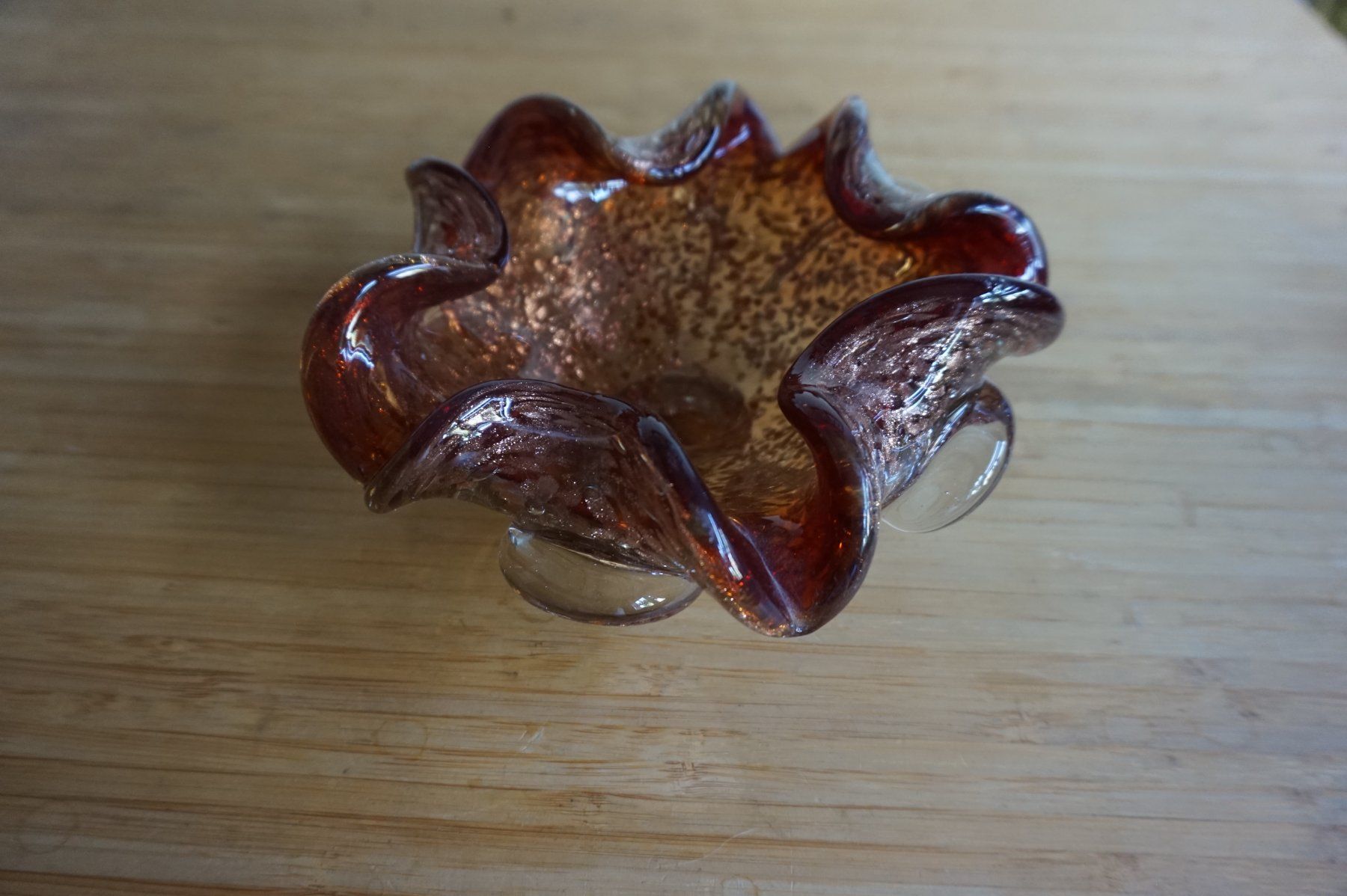 Murano Portacenere: CENDRIER EN VERRE DE MURANO – PIÈCE DÉCORATIVE – Usato da Genève venduto da Obizzo 3