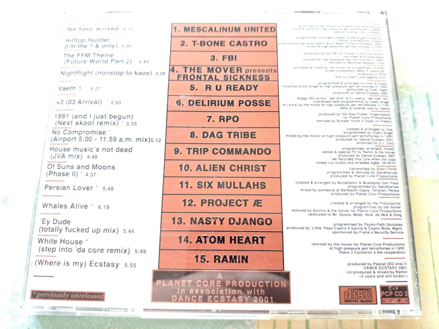 CD: CD Frankfrut Trax Vol 2 ( Hardcore, techno, acid  ) – Usato da Pully venduto da bro_n52j 1