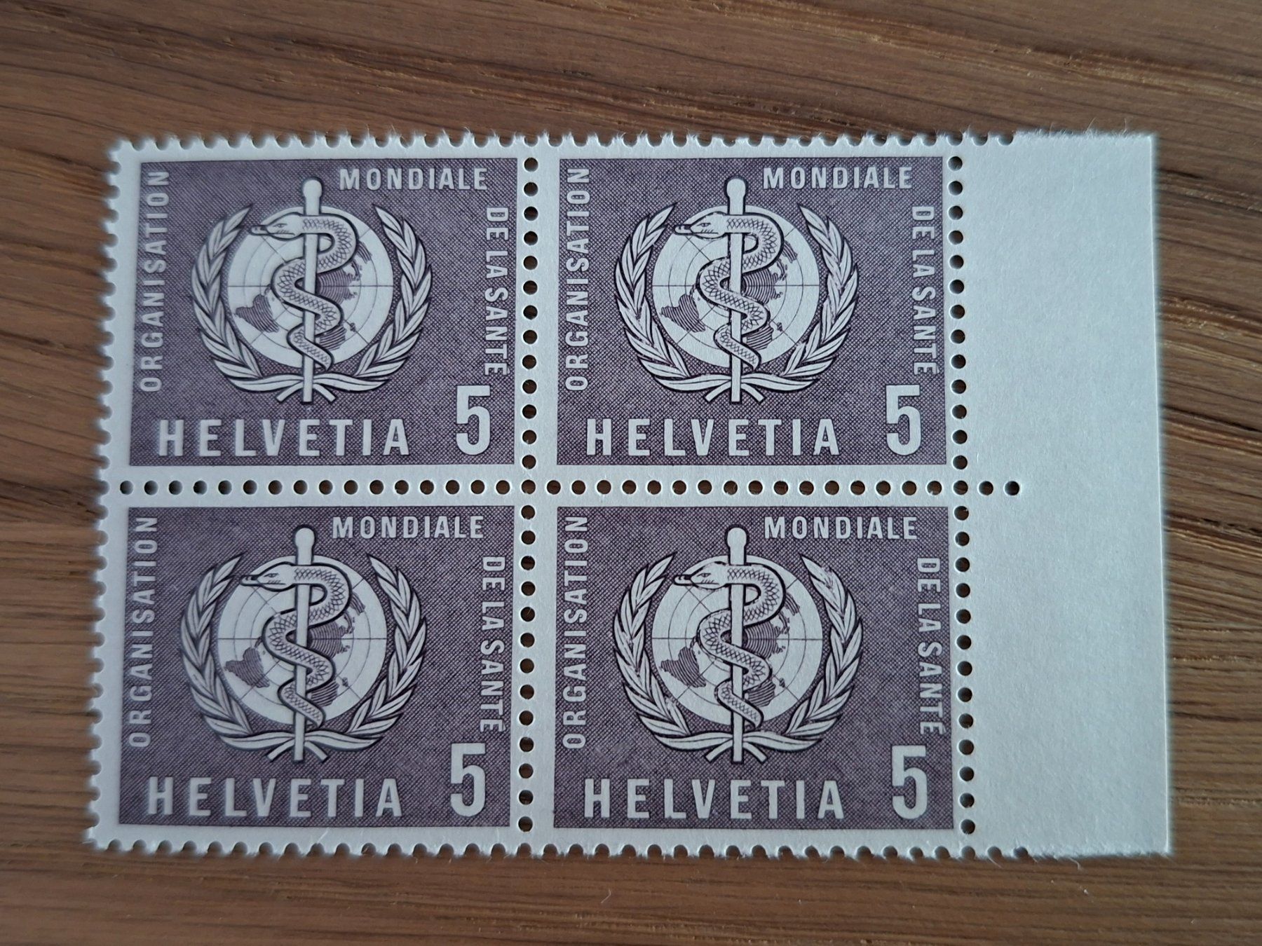 Tutti i francobolli: Dienstmarken: 4er Blocks. OMS – Nuovo (secondo la descrizione) da Hinterkappelen venduto da 1399 2