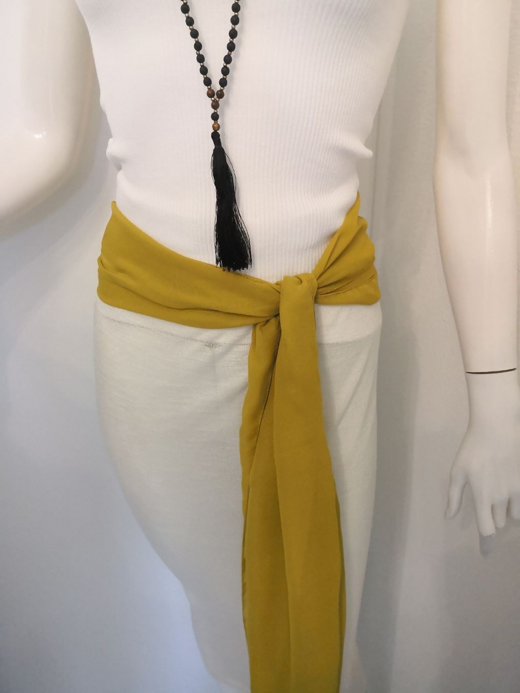 Gürtel: 🤩BOHO-CHIC CHIFFON-GüRTEL SENF NEU – Neu (gemäss Beschreibung) aus Olten von Naja-Twins-Twins 6