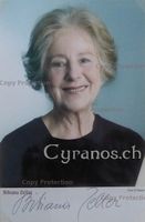 Bibiane Zeller (1928-2023) Schauspielerin - sign. Foto