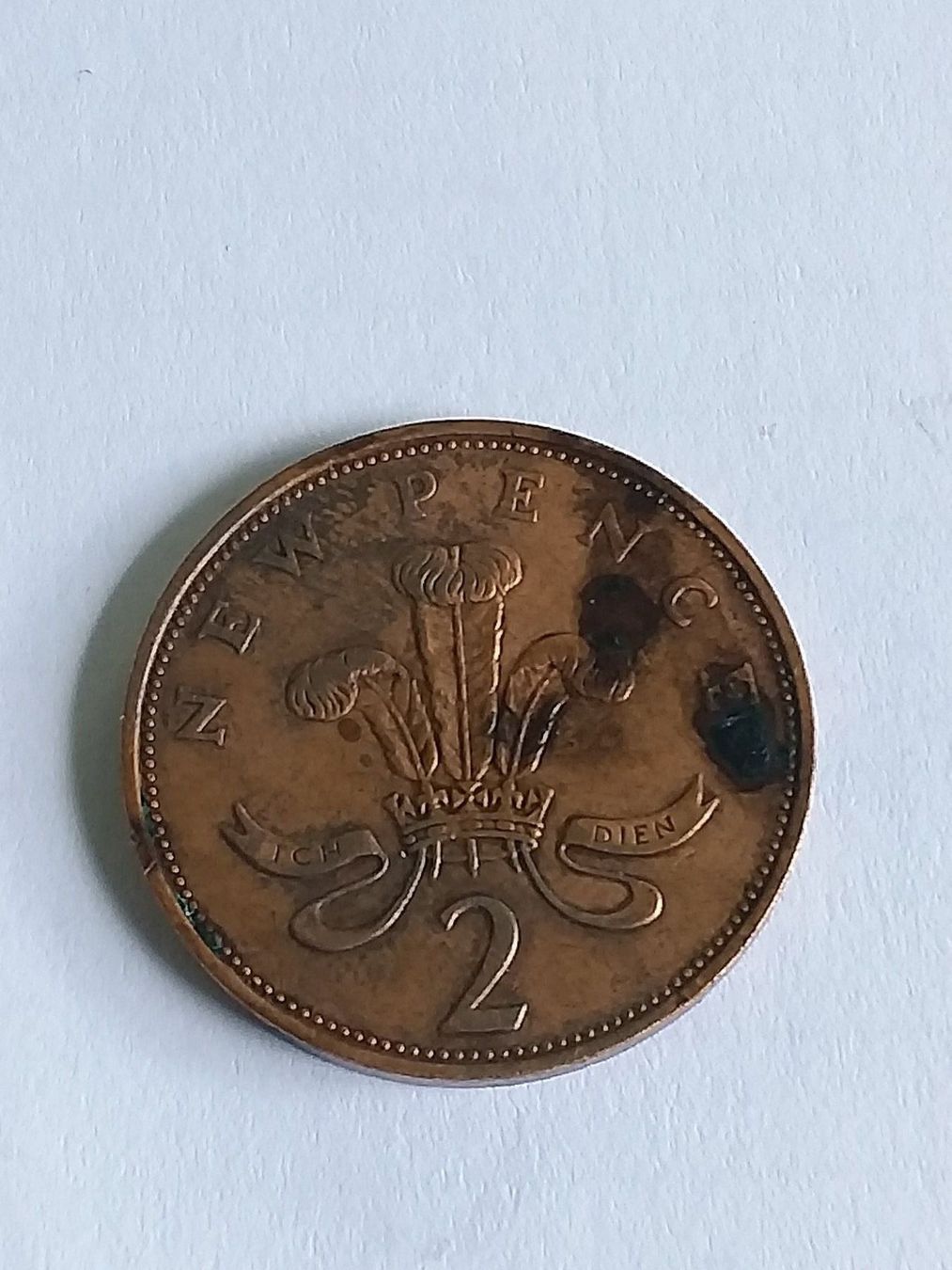 Tutti le monete: Münze TWO NEW PENCE 1971 – Usato da Schwyz venduto da Trofana