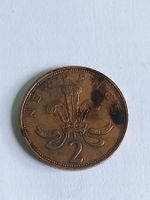 Münze TWO NEW PENCE 1971