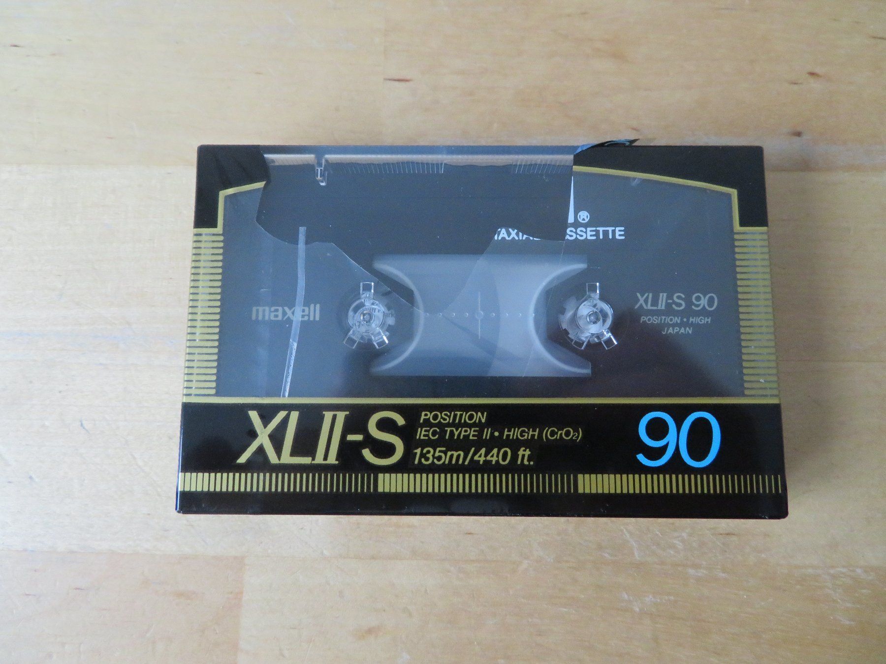 Musicassette: Leer Kassette MAXELL XLII-S 90 – Nuovo e nell'imballaggio originale da zürich venduto da Goldimmund