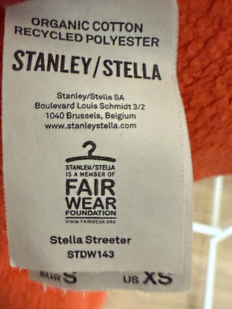 Maglioni & Felpe: Long sweat orange Samourailles Stanley Stella, t.S/36 – Usato da Tavannes venduto da Thriftshop 3