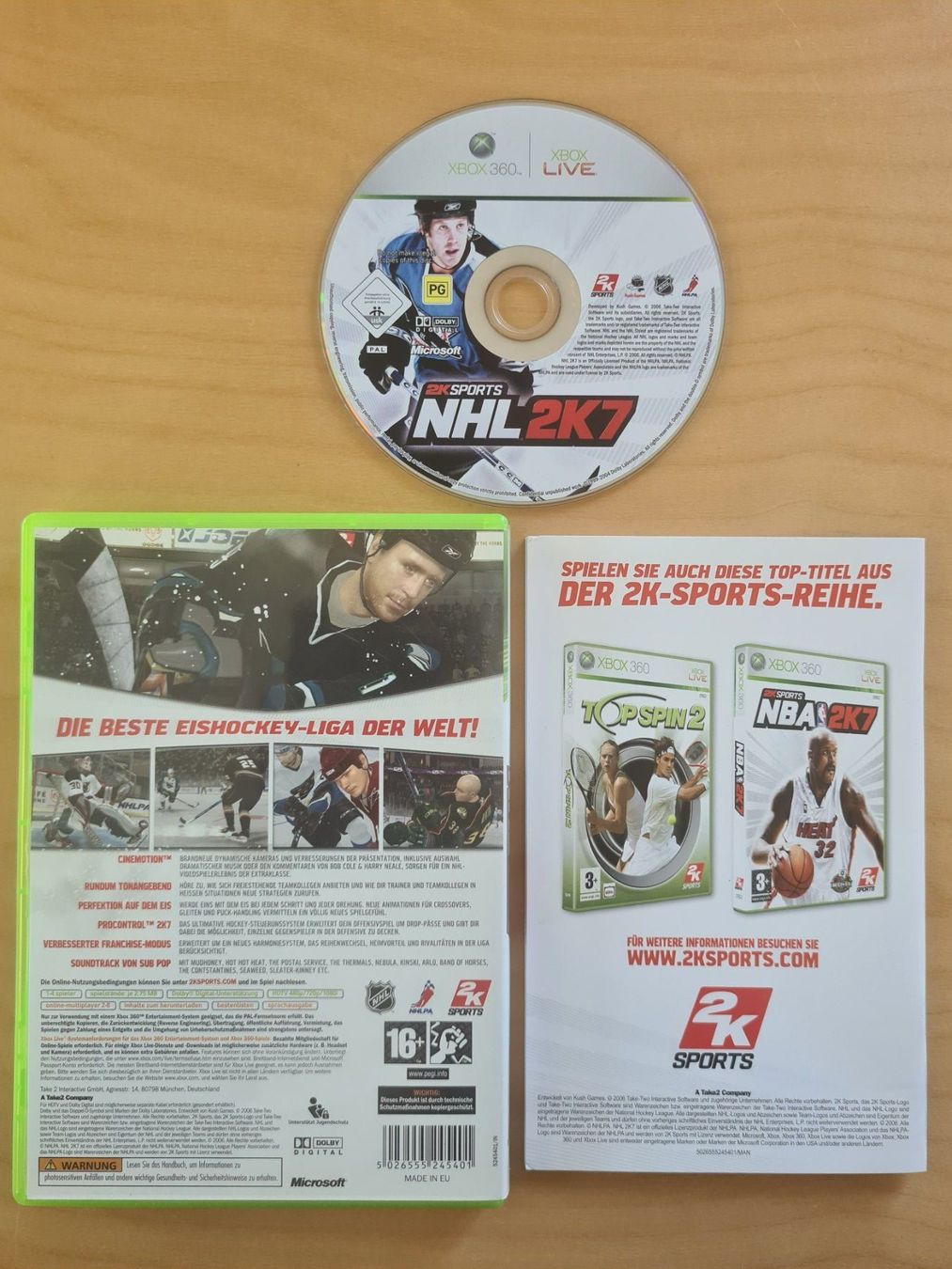 Giochi: NHL 2k7 (Xbox 360) – Usato da Oberwil BL venduto da Spieltopia 1