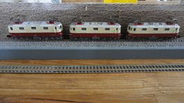 3 E-Loks TEE SBB Arnold 2412 Spur N