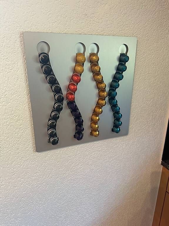 Kaffeemaschinen & Espressomaschinen: Porte capsules de café mural en aliminium – Gebraucht aus Monnaz von Epicur911 1