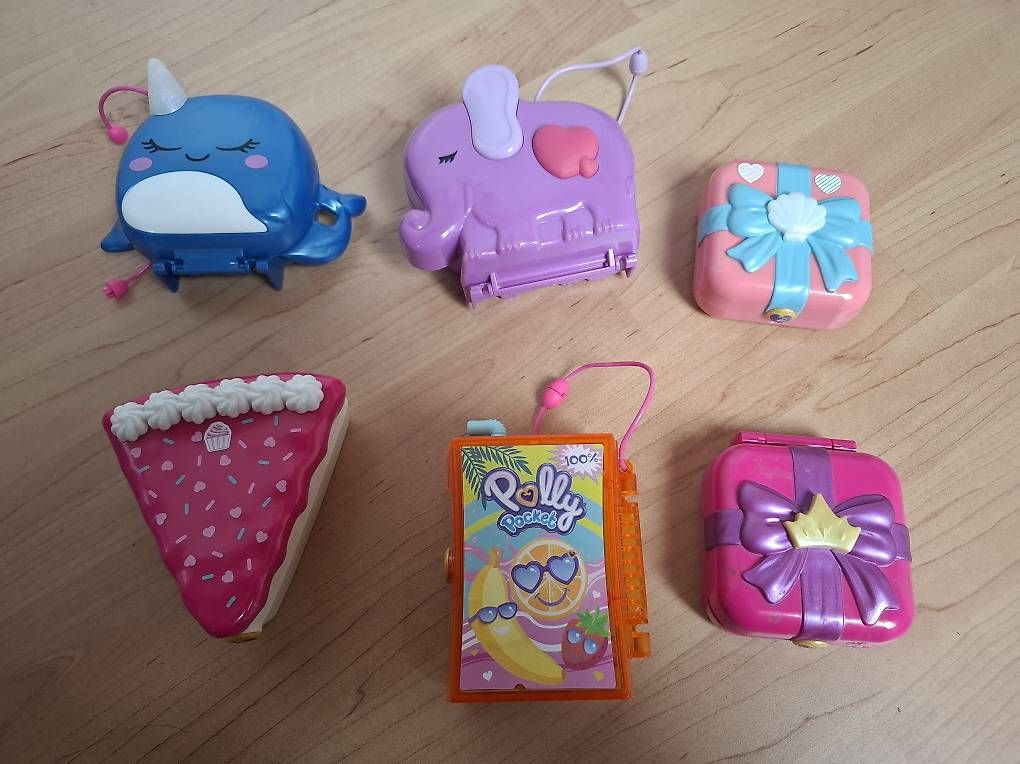 Spielzeuge: 6 Polly Pocket – Gebraucht aus Utzenstorf von MvHagen