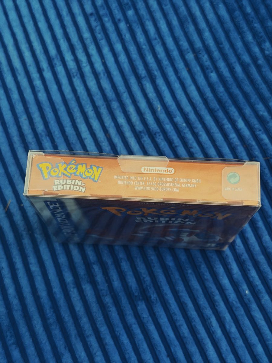 Pokémon Jeux: Pokémon Ruby Edition Game Boy Advance German Version – D'occasion à Ausserberg par molvin95 4