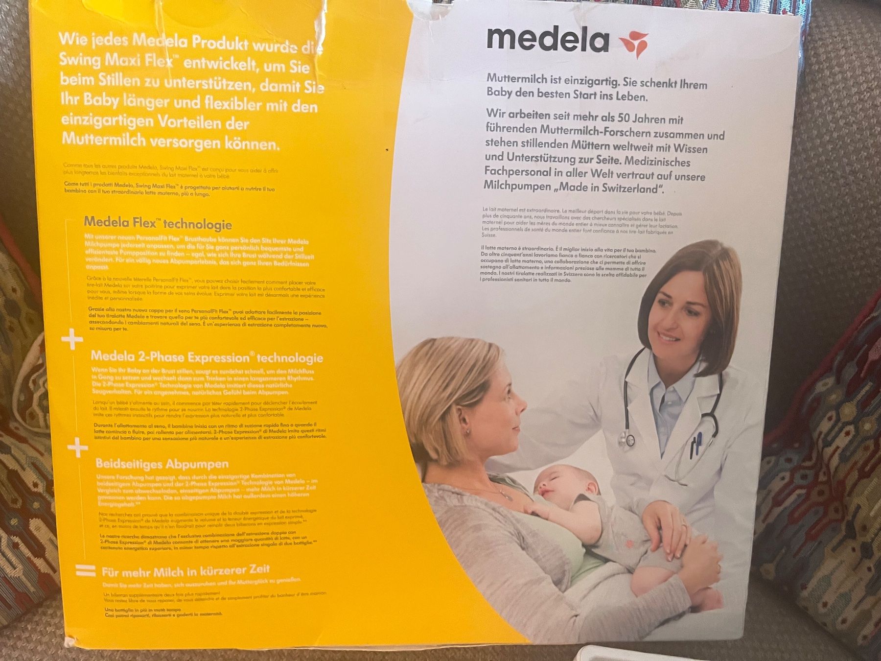 Medela Accessori per l’allattamento: Medela Swing Maxi Flex breast feeding pump - Clean – Usato da Genève venduto da dmt_y25y 5