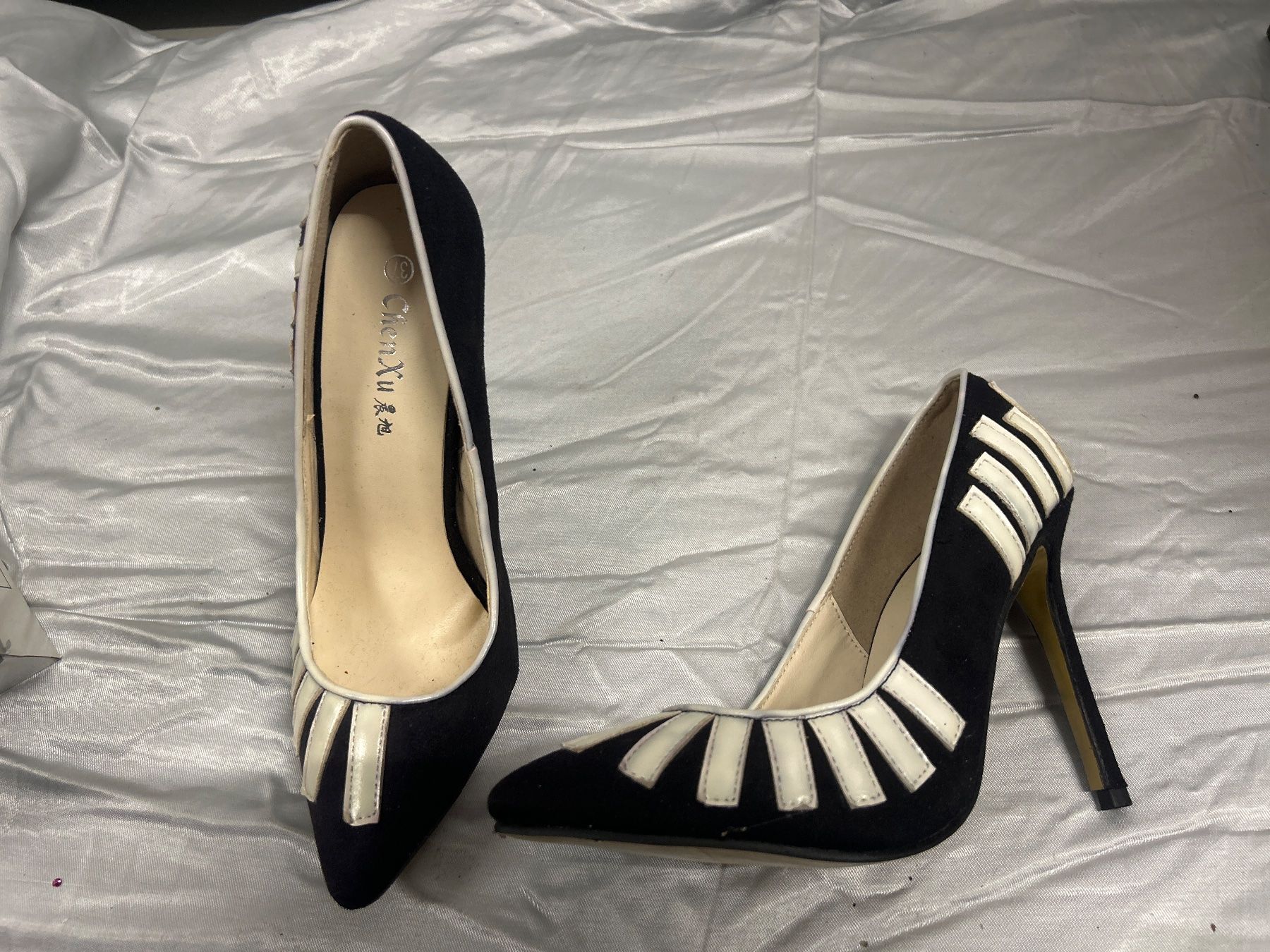 Michael Soul Lucia Pistazie Matt High-Heel-Pumps Bequeme Damen Abendschuhe